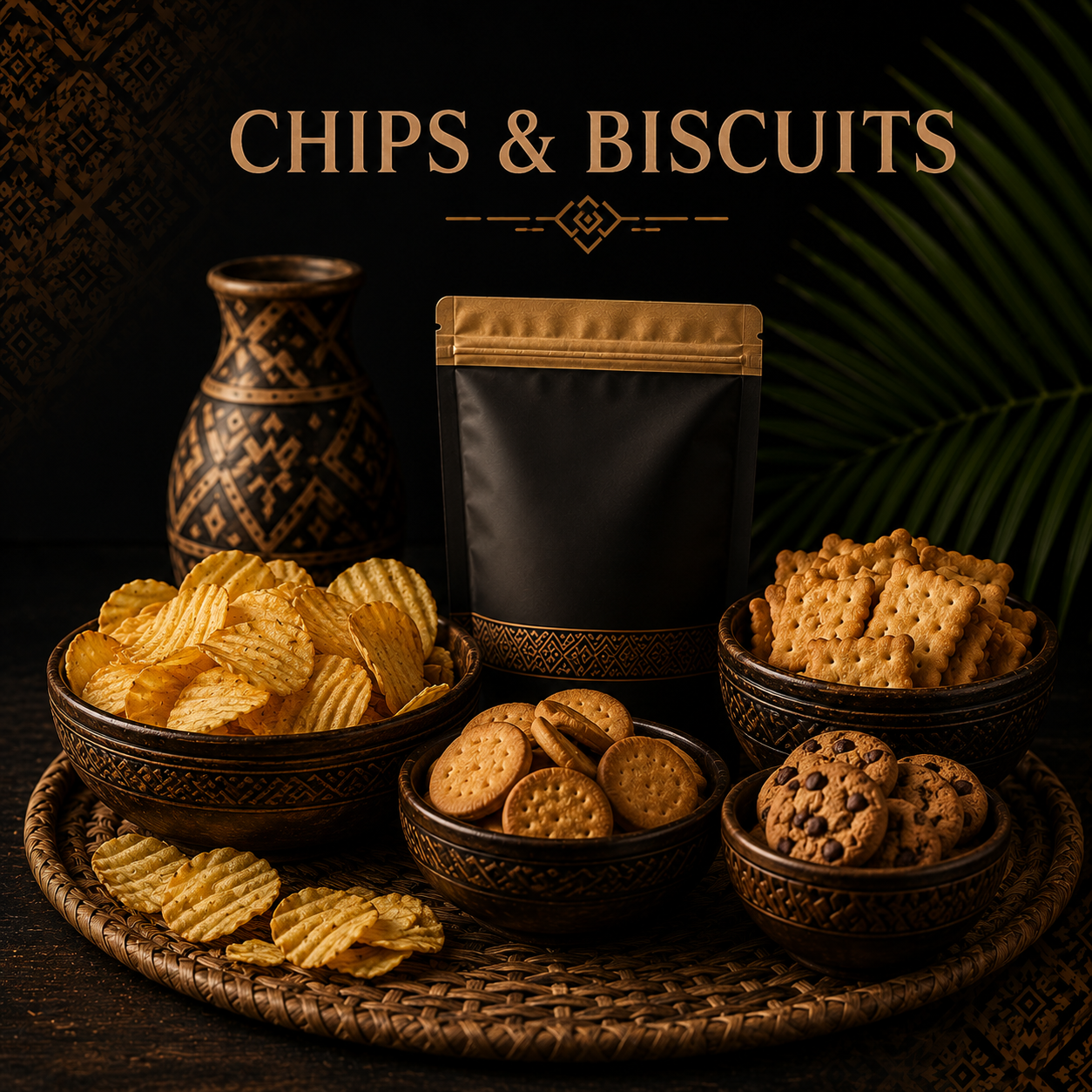 Chips & biscuits