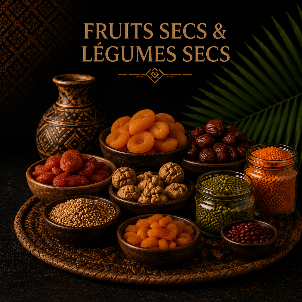 Fruits secs & légumes secs