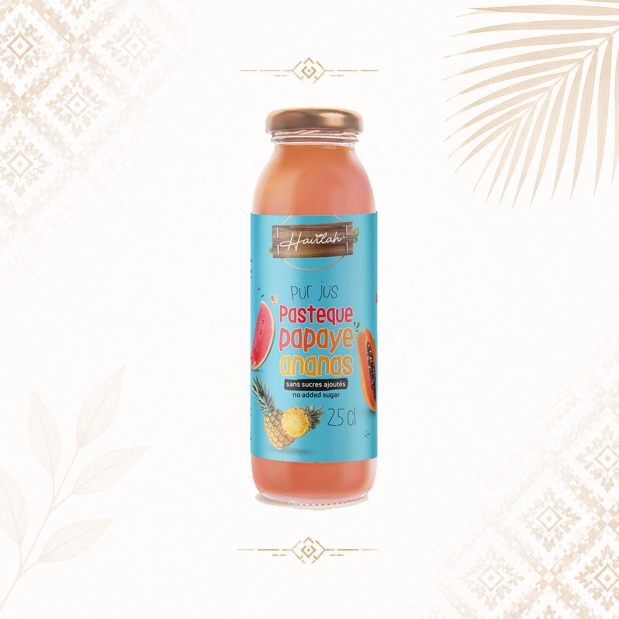 Jus Pastèque-Papaye-Ananas