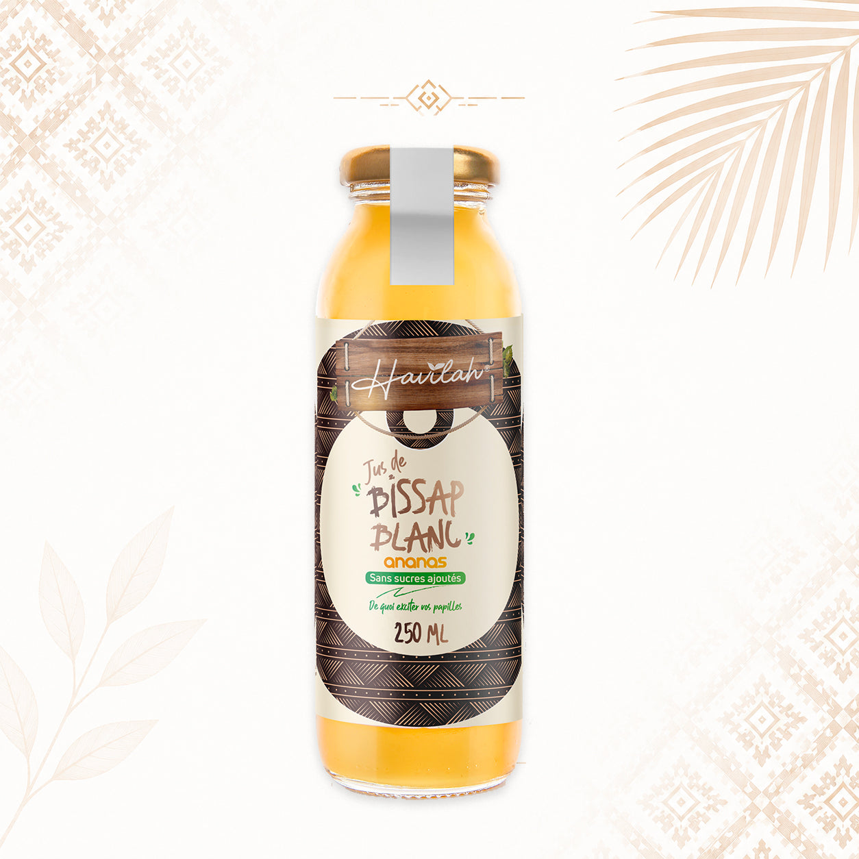 Jus de bissap blanc ananas - sans sucré ajouté