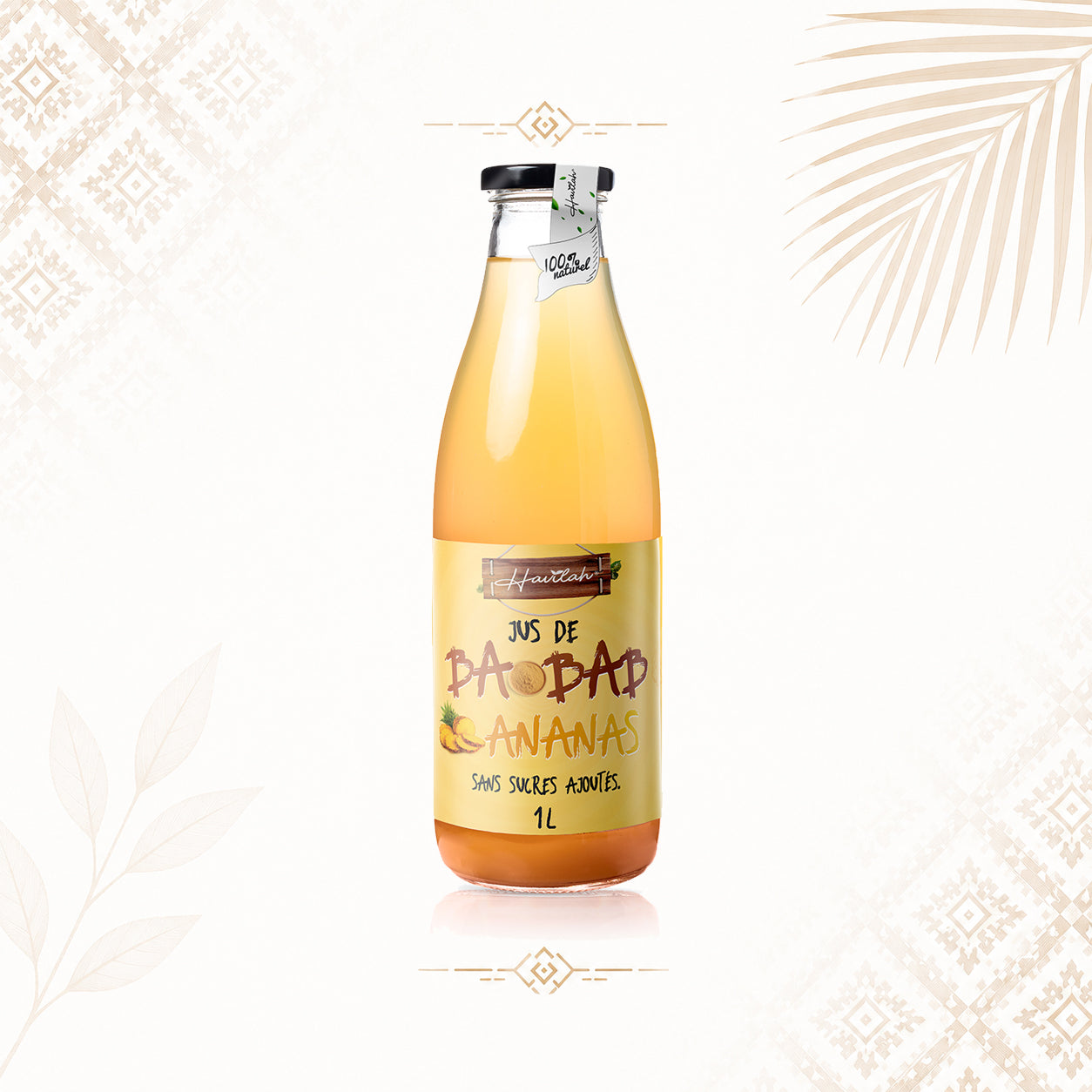 Jus de baobab ananas - sans sucre ajouté