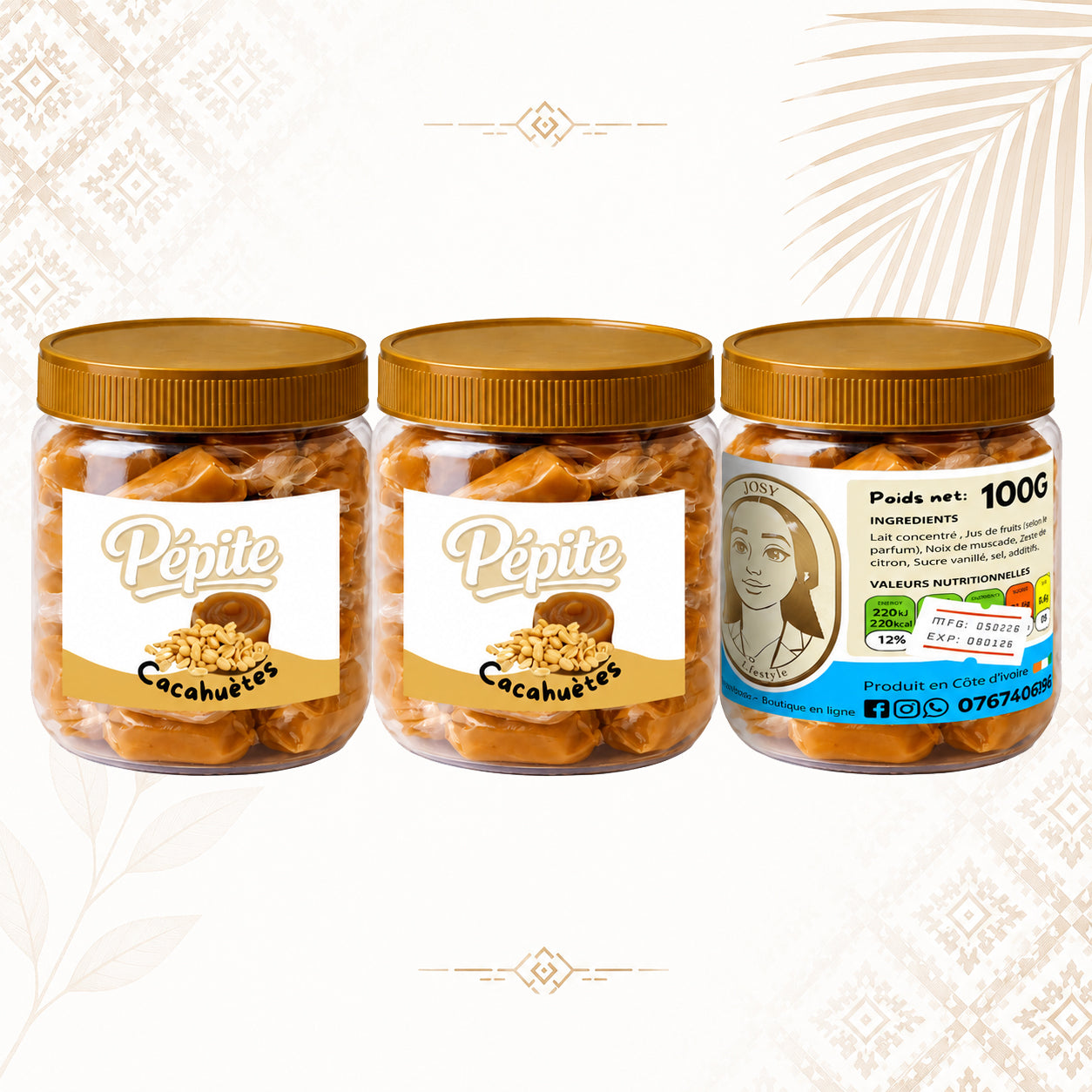 Toffee Cacahuetes